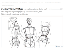 Tablet Screenshot of meappropriatestyle.com